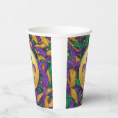 Gobelets En Papier Mardi Gras Fleur de lis (Droite)