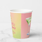 Gobelets En Papier Margs et Matrimony Cocktail Bridal Shower (Droite)