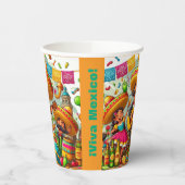 Gobelets En Papier Mariachi Fiesta (Gauche)