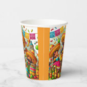 Gobelets En Papier Mariachi Fiesta (Droite)