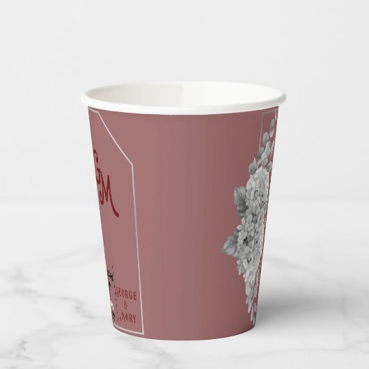 Gobelets En Papier Mariage (Gauche)