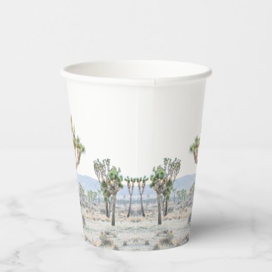 Gobelets En Papier Mariage Boho de Joshua Tree simple (Droite)