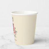 Gobelets En Papier Mariage chinois moderne Double Bonheur (Gauche)