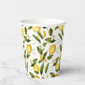 Gobelets En Papier Mariage Citron Citron (Droite)