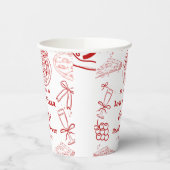 Gobelets En Papier Mariage civil & Pizza Shower de future mariée (Gauche)