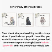 Gobelets En Papier Mariage de chat pour animaux