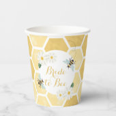 Gobelets En Papier Mariage de la future mariée (Recto)