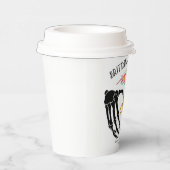 Gobelets En Papier Mariage des mains de squelette gothique clair (Droite)