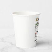 Gobelets En Papier Mariage Italien Caprice Dessiné à la Main sur la C (Droite)