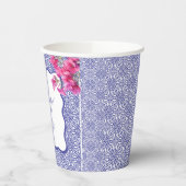 Gobelets En Papier Mariage italien sous les bougainvillées (Gauche)