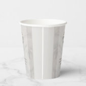 Gobelets En Papier Mariage moderne Whimsy Dolphin (Droite)