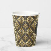 Gobelets En Papier Mariage Motif Glam Art Deco ID1033 (Droite)