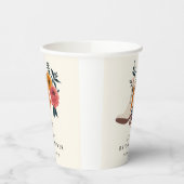 Gobelets En Papier Mariage occidental Boots & Bubbly (Gauche)