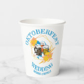 Gobelets En Papier Mariage OKTOBERFEST (Verso)