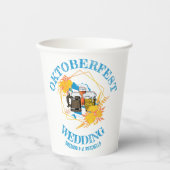 Gobelets En Papier Mariage OKTOBERFEST (Recto)