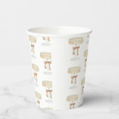 Gobelets En Papier Mariage Perles et Prosecco amour (Gauche)