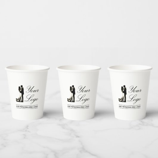 Gobelets En Papier Mariage personnalisé Idée personnalisée Ajouter vo (Multi)