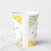 Gobelets En Papier Mariage prévu pour l'abeille (Gauche)