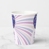 Gobelets En Papier Mariage rétro funky disco (Gauche)