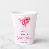 Gobelets En Papier Mariage sous Champagne (Recto)