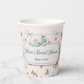 Gobelets En Papier Marie Antoinette Petite fraise 8 oz Coupe papier (Recto)