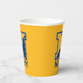 Gobelets En Papier Marine américaine | Marine initiale N (Droite)