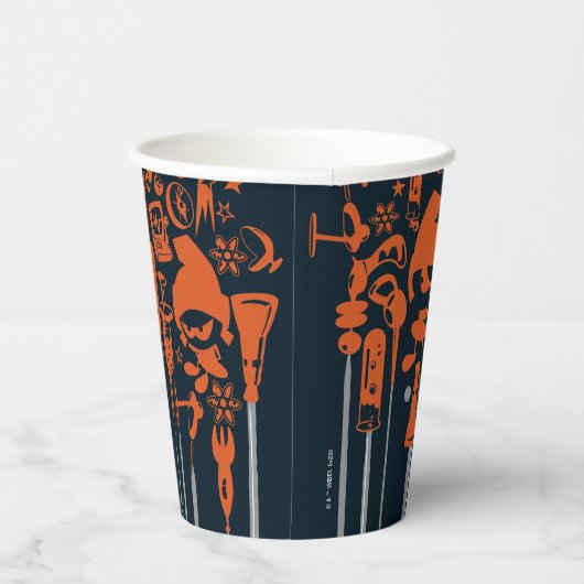 Gobelets En Papier MARVIN THE MARTIAN™ Armes de destruction massive (Droite)