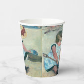 Gobelets En Papier Mary Cassatt - Enfants jouant sur la plage (Gauche)