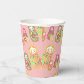 Gobelets En Papier Matryoshka (Droite)