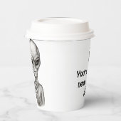Gobelets En Papier Mauvais Alien, Tu es le prochain ! (Gauche)