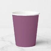 Gobelets En Papier Mauve moody minimaliste simple couleur de café m (Verso)