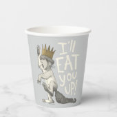 Gobelets En Papier Max. | Je Te Mangerai ! (Recto)