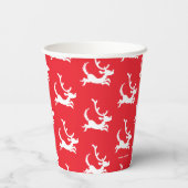 Gobelets En Papier Max the Reindeer Silhouette (Verso)