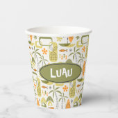 Gobelets En Papier MCM Hawaiian Village (Recto)