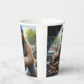 Gobelets En Papier Mécanique de fentes (Gauche)