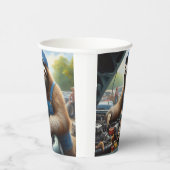 Gobelets En Papier Mécanique de fentes (Droite)