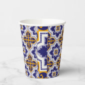 Gobelets En Papier Mediterranean Pattern Kitchen (Gauche)