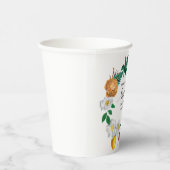 Gobelets En Papier Méditerranée Italie Carreaux Bleus Enterrement de  (Droite)