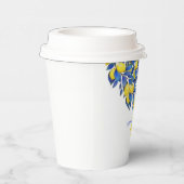 Gobelets En Papier Méditerranéen-Citrons-Mariage- (Droite)