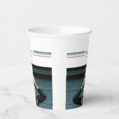 Gobelets En Papier Meilleur papa jamais Nous t'aimons (Gauche)