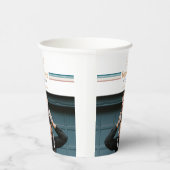 Gobelets En Papier Meilleur papa jamais Nous t'aimons (Droite)