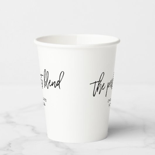 Gobelets En Papier Mélange parfait, thé ou café (Gauche)