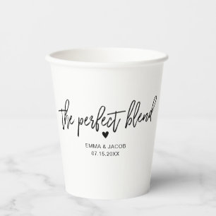 Gobelets En Papier Mélange parfait, thé ou café
