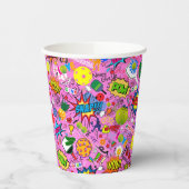 Gobelets En Papier 😍 mélangé rose (Gauche)