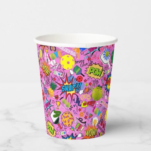 Gobelets En Papier 😍 mélangé rose (Droite)