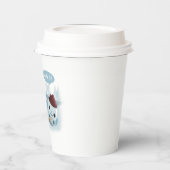 Gobelets En Papier Melting Snowman avec cacao (Gauche)