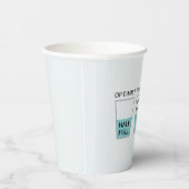 Gobelets En Papier Mème amusant en verre semi-complet (Droite)