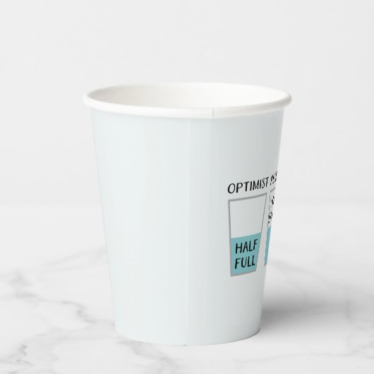 Gobelets En Papier Mème amusant en verre semi-complet (Droite)