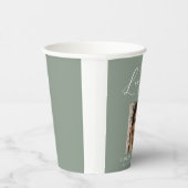 Gobelets En Papier Mémoire d'amour des funérailles commémoratives Gre (Droite)