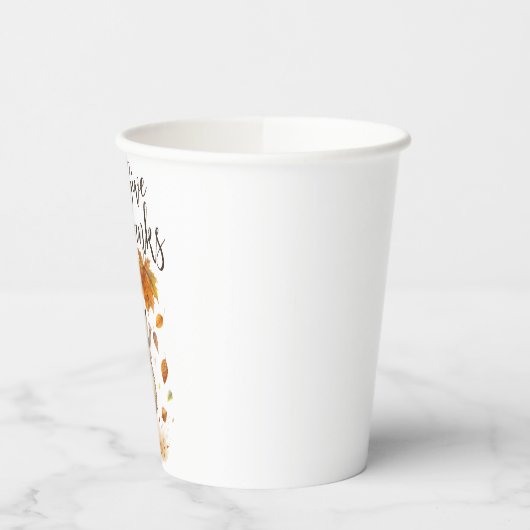 Gobelets En Papier Merci (Gauche)